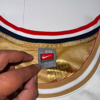 Nike Team USA "Dream Team" 1992 Gold Basketball Jersey – Earvin "Magic" Johnson Jr. #15 – Size 2XL