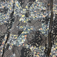 Lululemon Scuba Hoodie Navy Floral Print Zip-Up Womens Size 4(UK 8)