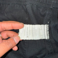 Carhartt Ripstop Utility Cargo Work Trousers Black Regular 3XL Elastic Waist
