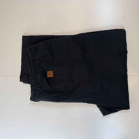 Carhartt Ripstop Utility Cargo Work Trousers Black Regular 3XL Elastic Waist