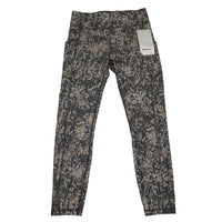 Lululemon Invigorate HR Tight 25 Leggings Grey Print Size 8