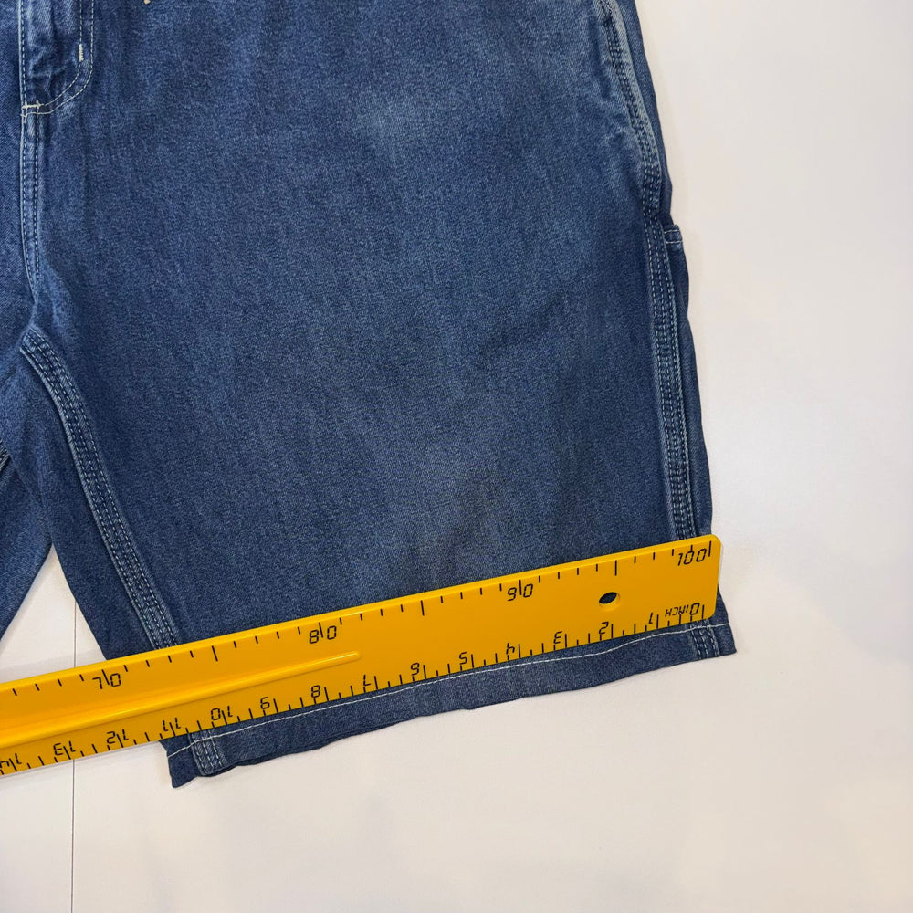Carhartt Denim Carpenter Shorts – Blue – W42