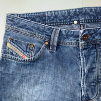 Diesel Larkee Denim Shorts W31 Men’s Blue Vintage Y2K