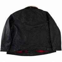 Vintage Levi's Sherpa Collar Faux Leather Trucker Jacket – Men's 2XL