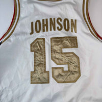 Nike Team USA "Dream Team" 1992 Gold Basketball Jersey – Earvin "Magic" Johnson Jr. #15 – Size 2XL
