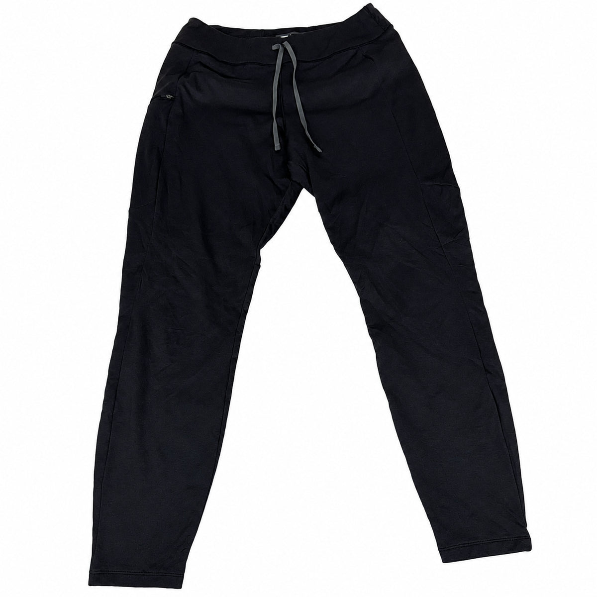 Patagonia Stretch Jogger Trousers Black Zip Pocket Tapered Size M