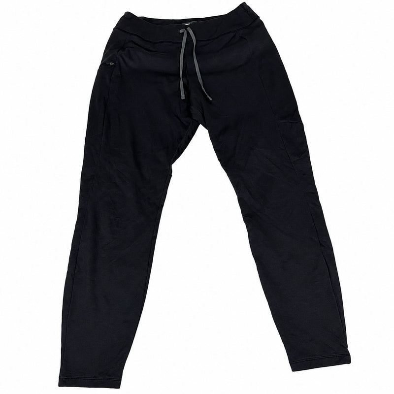 Patagonia Stretch Jogger Trousers Black Zip Pocket Tapered Size M