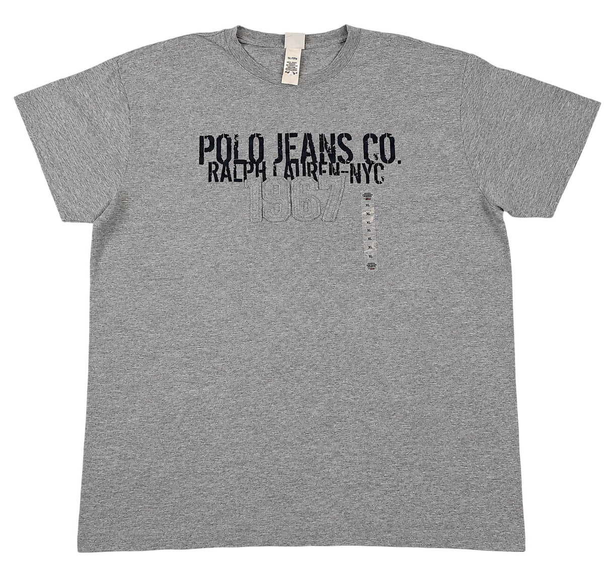Vintage Polo Jeans Co. Ralph Lauren Embroidered Logo T-Shirt – Size XL