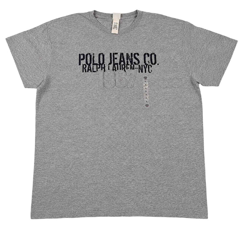 Vintage Polo Jeans Co. Ralph Lauren Embroidered Logo T-Shirt – Size XL