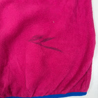 Patagonia Synchilla Snap-T Fleece Pullover Womens M Burgundy Pink Colour Block