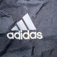 Vintage Adidas 3-Stripe Windbreaker Pullover Sweatshirt Size L