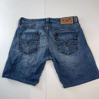 Diesel Larkee Denim Shorts W31 Men’s Blue Vintage Y2K