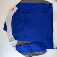 Reebok NFL Indianapolis Colts Windbreaker Jacket Blue Full Zip Lightweight Size L