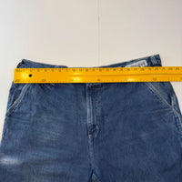 Carhartt Denim Carpenter Shorts – Blue – W42