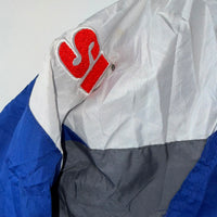 Reebok NFL Indianapolis Colts Windbreaker Jacket Blue Full Zip Lightweight Size L