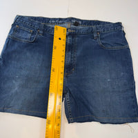 Carhartt Rugged Flex Denim Shorts Relaxed Fit Blue Workwear Carpenter Shorts W40