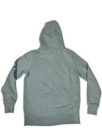 Carhartt Pullover Hoodie Sage Green Logo Print Size S
